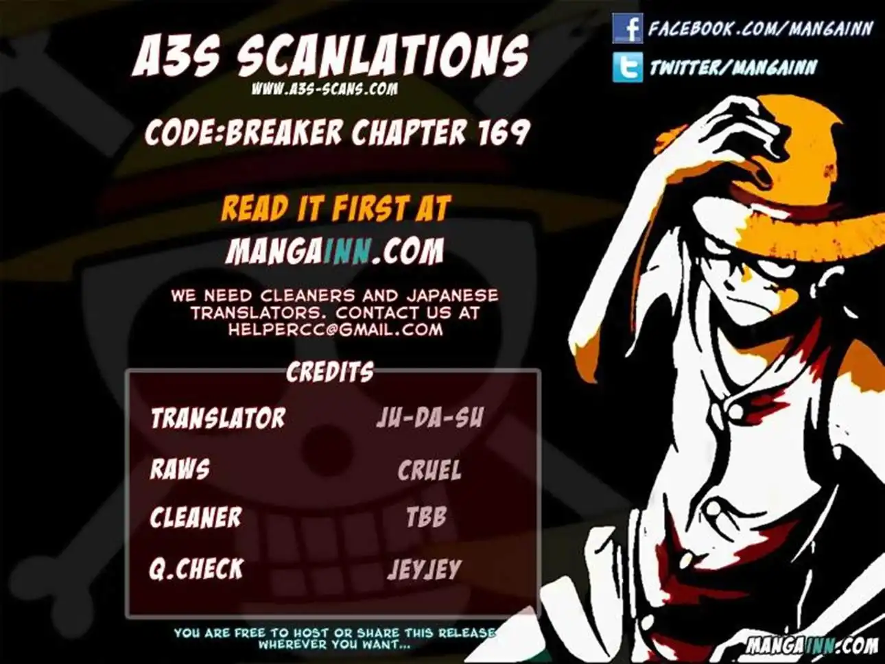 Code: Breaker Chapter 169