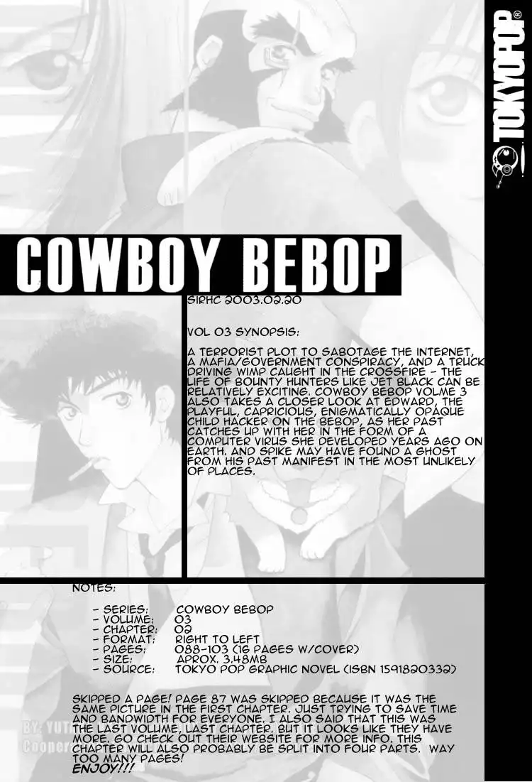 Cowboy Bebop Chapter 11