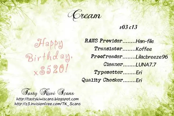 Cream Chapter 13