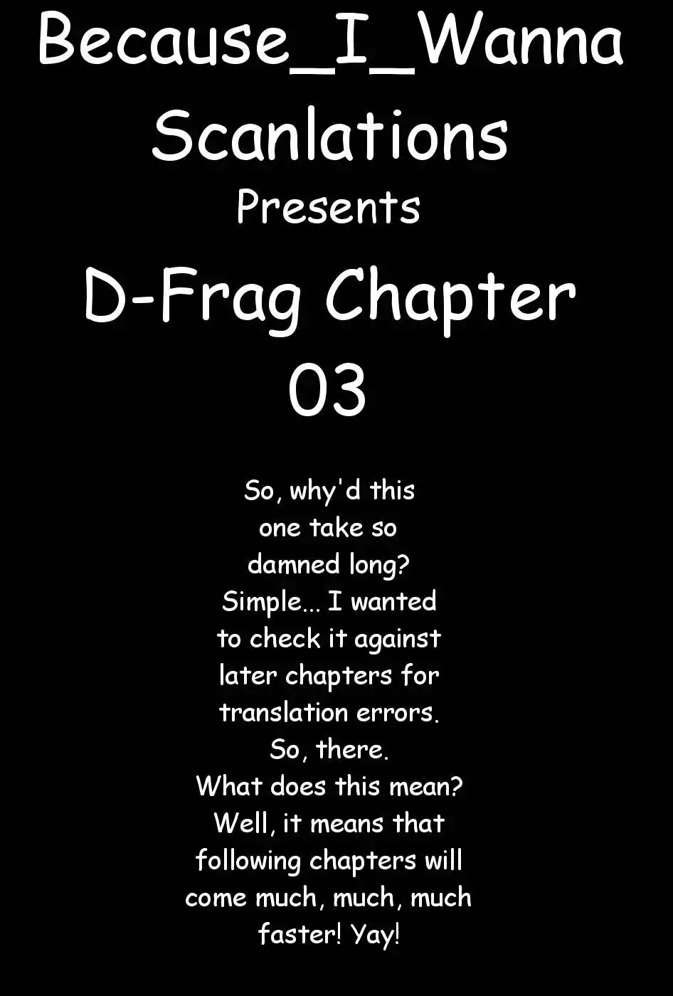 D-Frag Chapter 3
