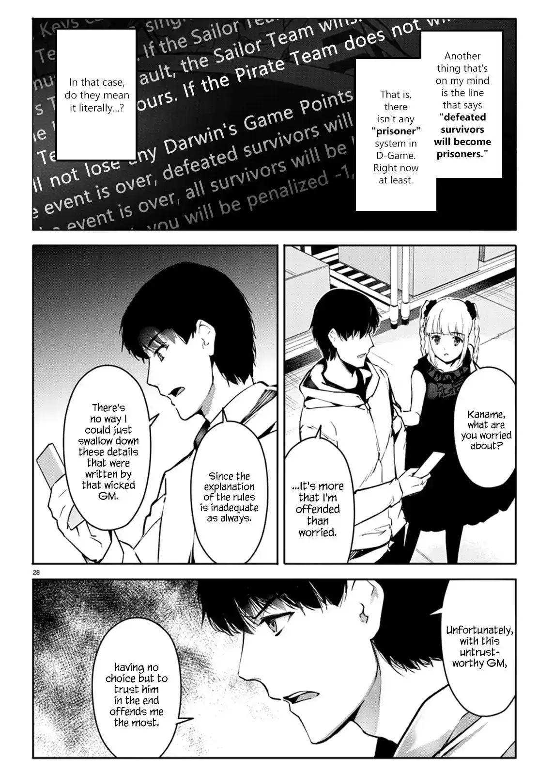 Darwin's Game Chapter 62