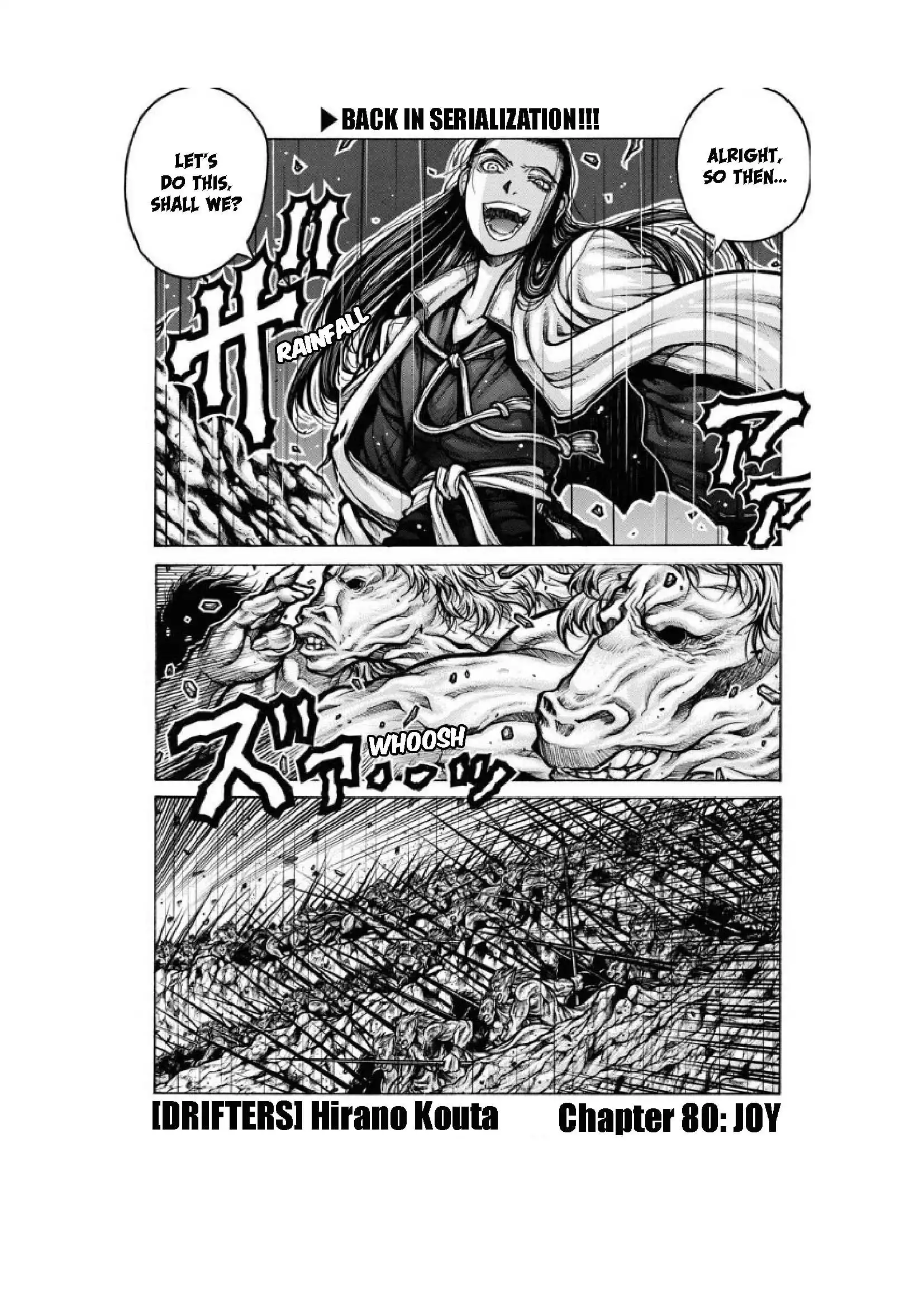 Drifters Chapter 80