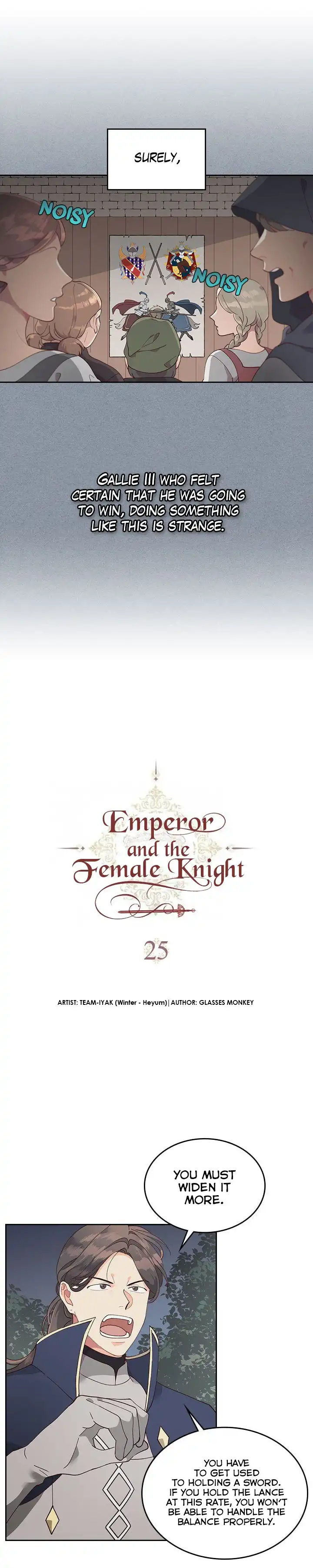 Emperor And The Female Knight Chapter 25
