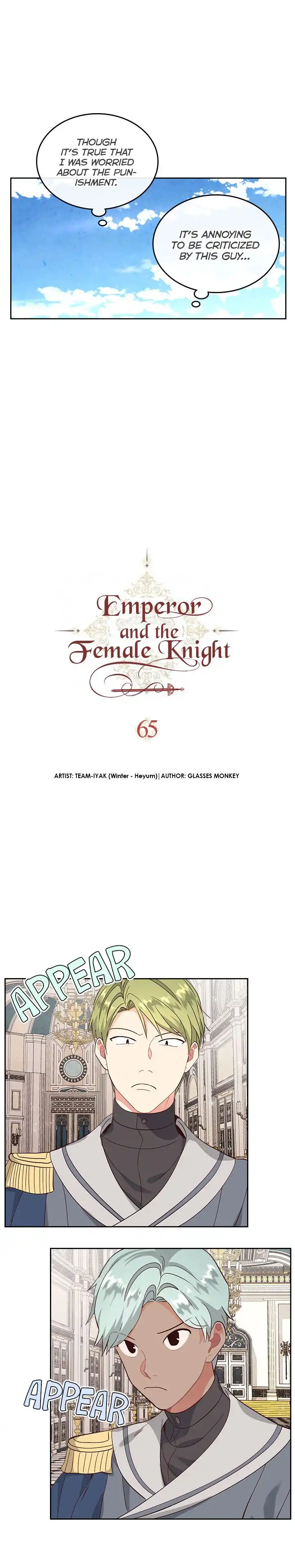 Emperor And The Female Knight Chapter 65
