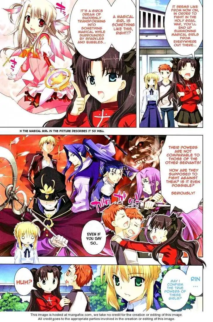 Fate/stay night x Magical Girl Lyrical Nanoha Chapter 1