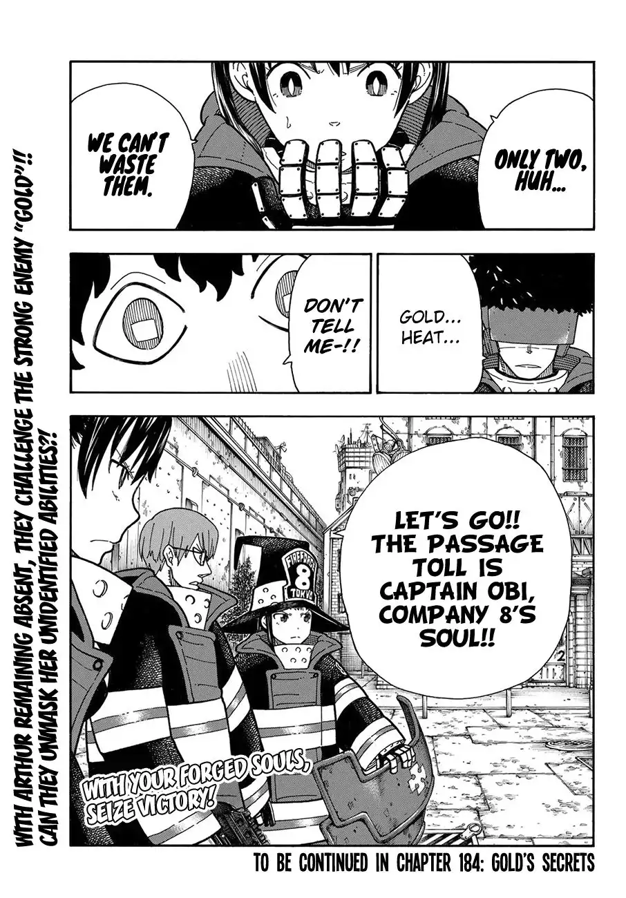 Fire Brigade of Flames Chapter 183