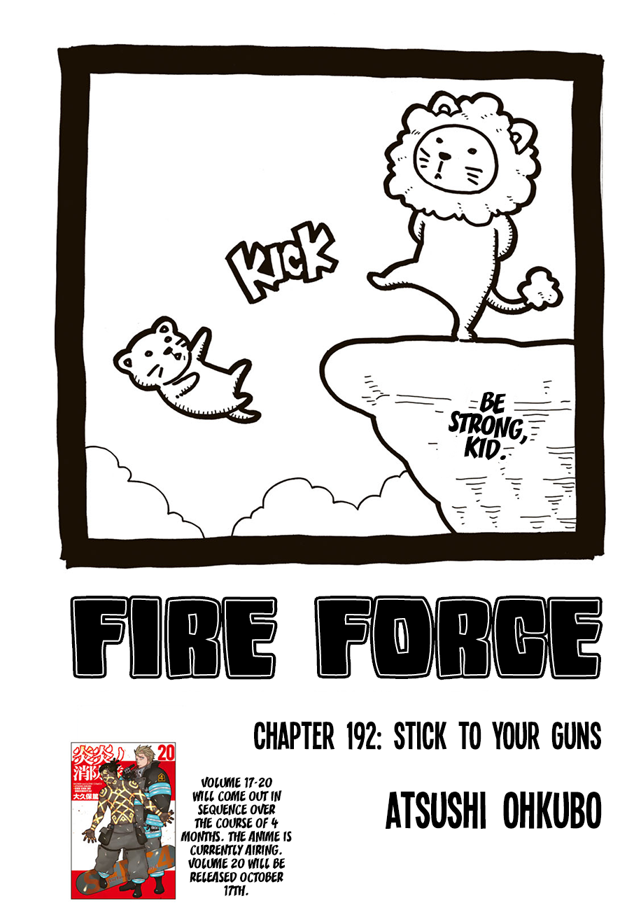 Fire Brigade of Flames Chapter 192