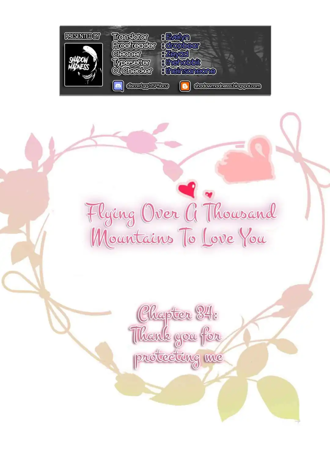 Flying Over a Thousand Mountains to Love You Chapter 34