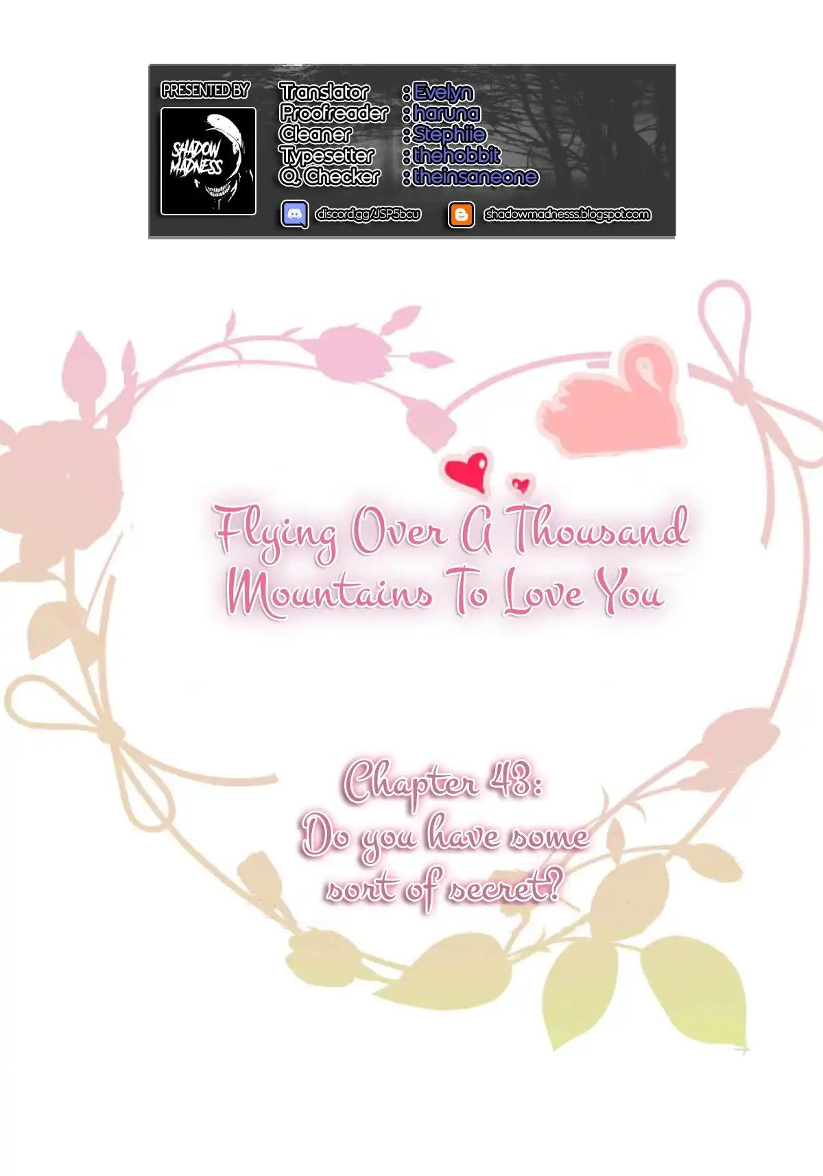 Flying Over a Thousand Mountains to Love You Chapter 43