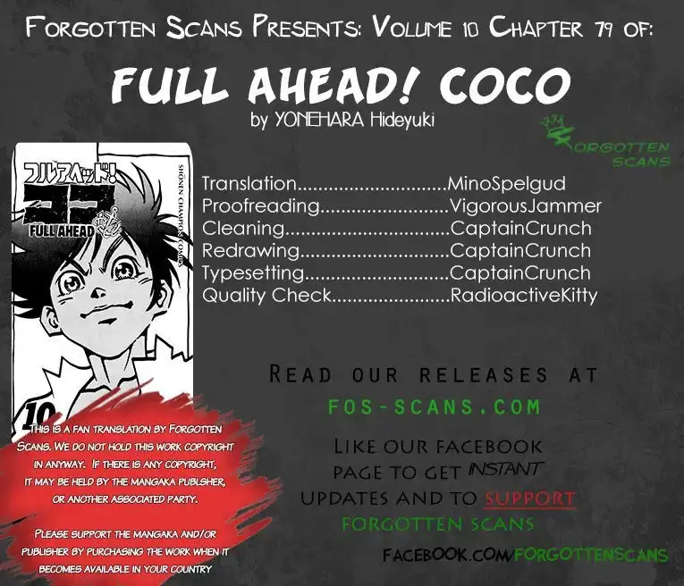 Full Ahead! Coco Chapter 79