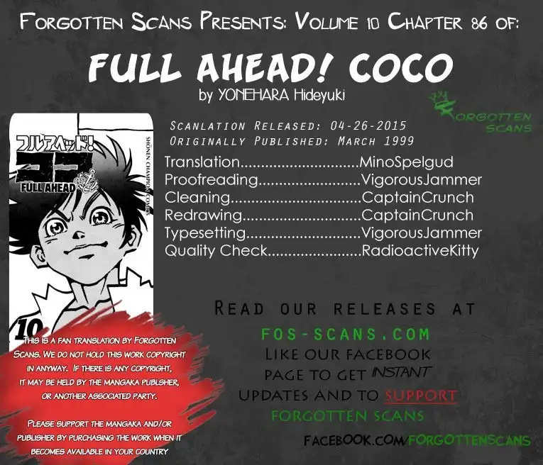 Full Ahead! Coco Chapter 86
