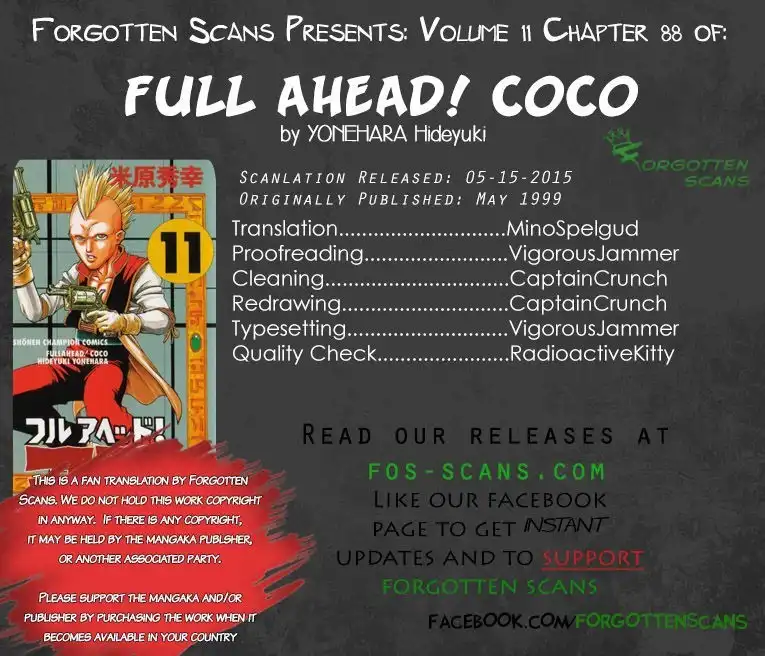 Full Ahead! Coco Chapter 88