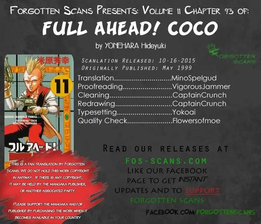 Full Ahead! Coco Chapter 93