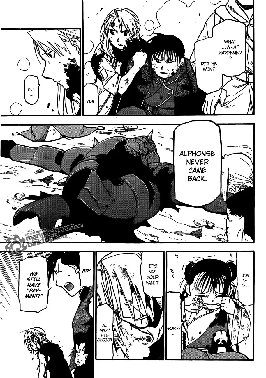 Fullmetal Alchemist Chapter 108