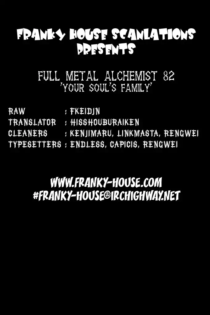 Fullmetal Alchemist Chapter 82