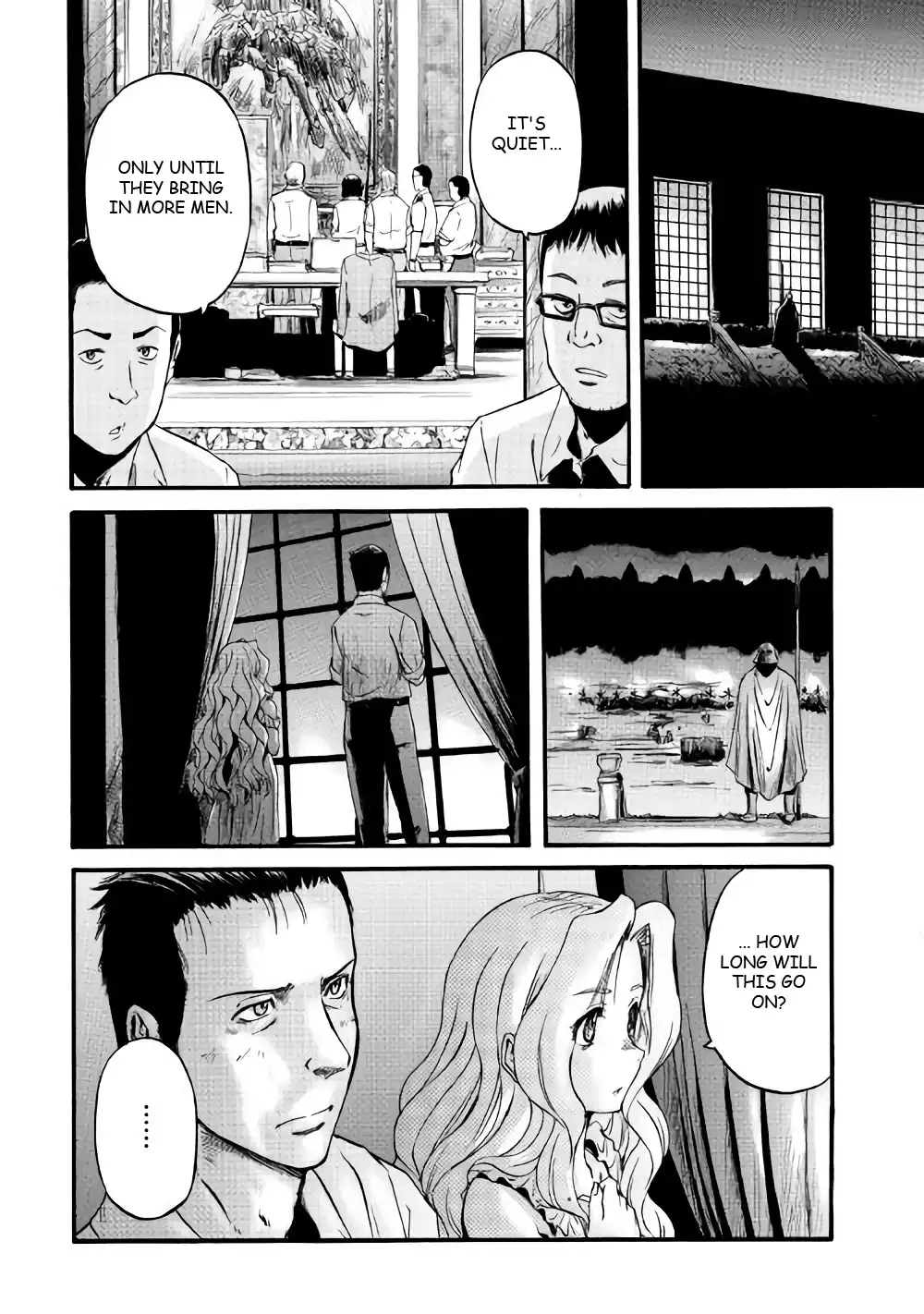 Gate - Jietai Kare no Chi nite, Kaku Tatakeri Chapter 70