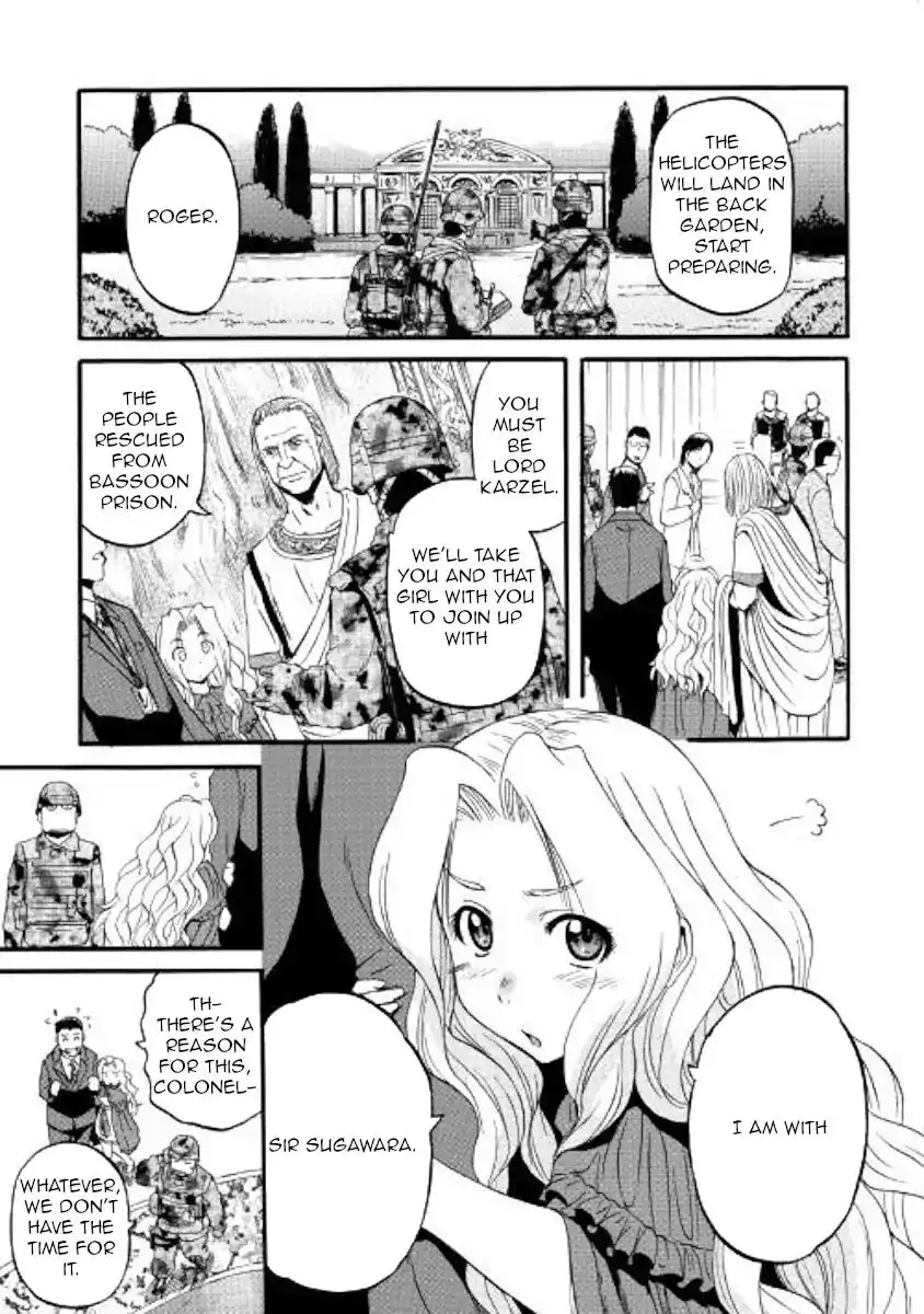 Gate - Jietai Kare no Chi nite, Kaku Tatakeri Chapter 78