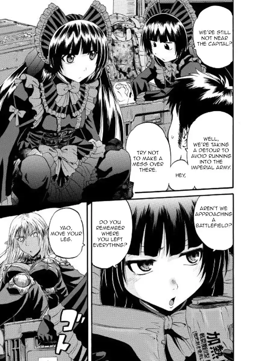 Gate - Jietai Kare no Chi nite, Kaku Tatakeri Chapter 82