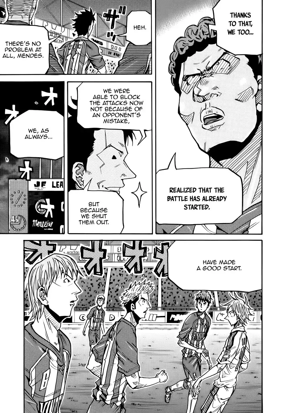 Giant Killing Chapter 186