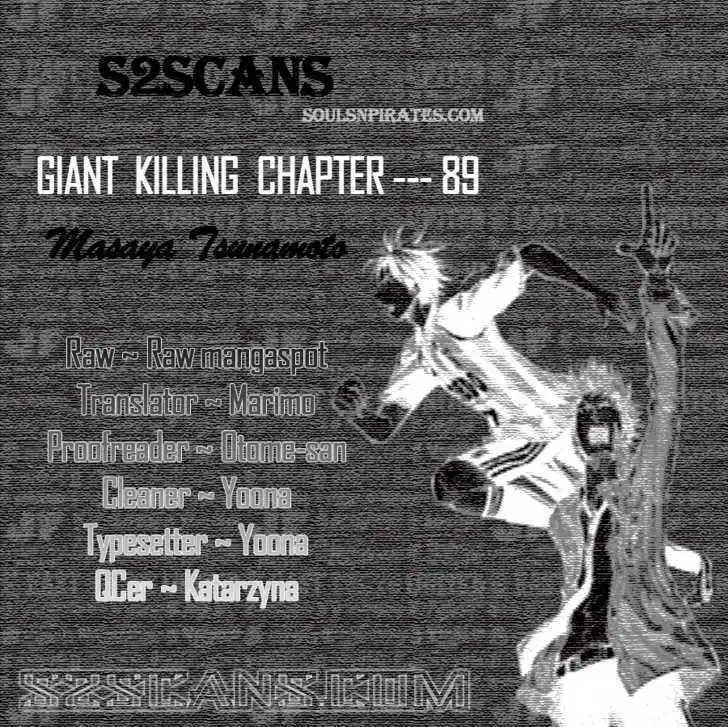 Giant Killing Chapter 89