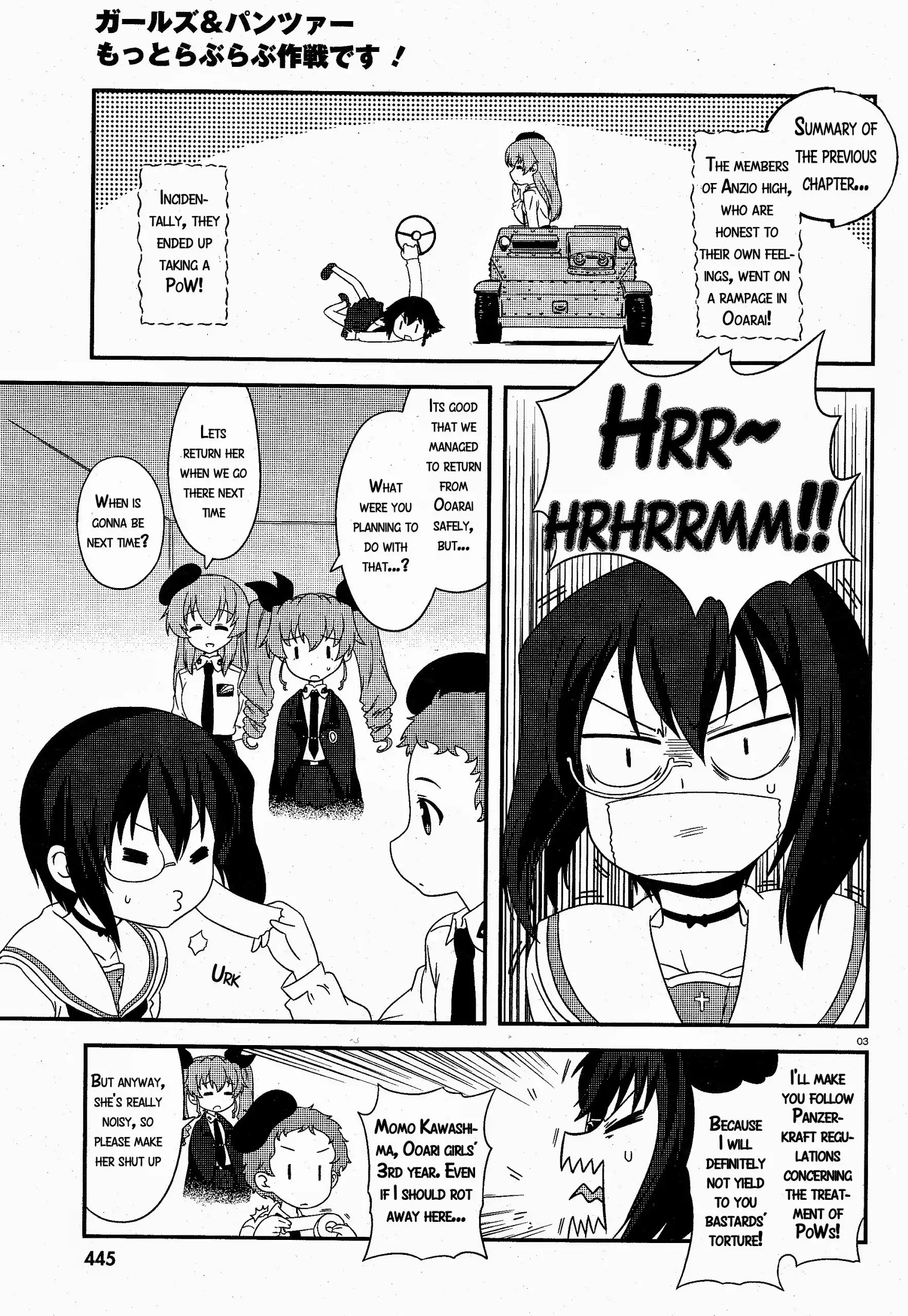 Girls ANDamp; Panzer - Motto Love Love Sakusen Desu! Chapter 17