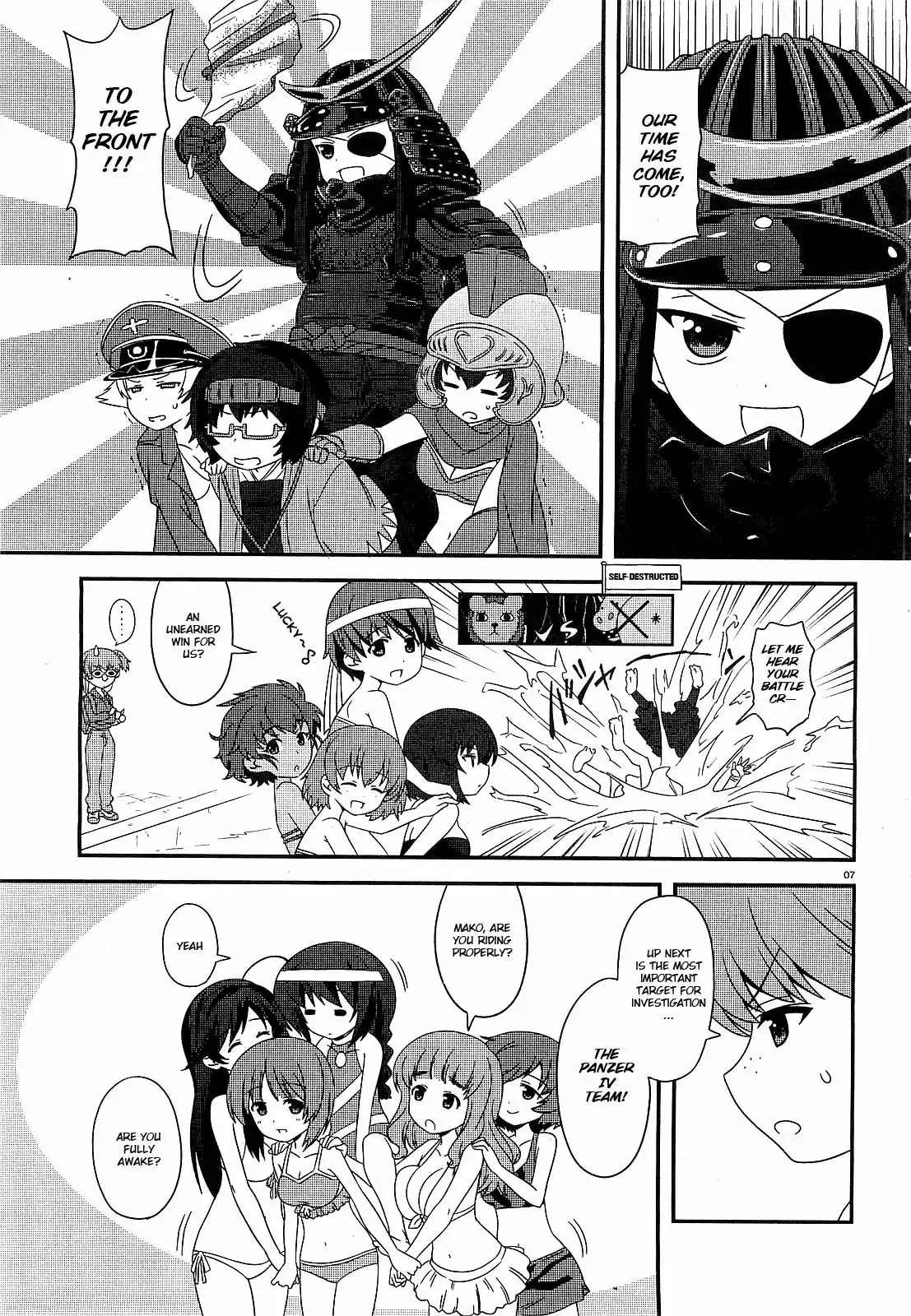 Girls ANDamp; Panzer - Motto Love Love Sakusen Desu! Chapter 4