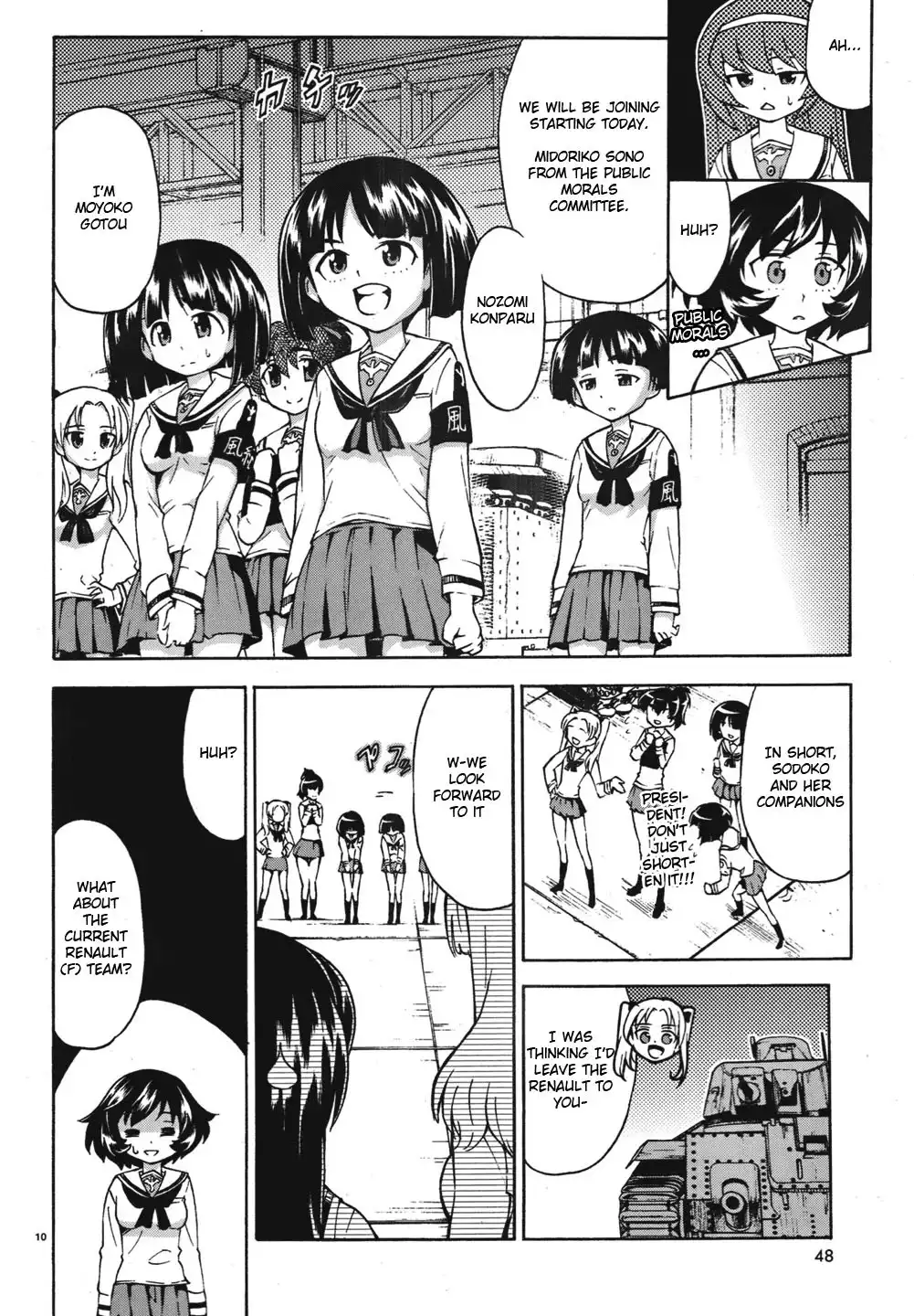 Girls ANDamp; Panzer Chapter 10