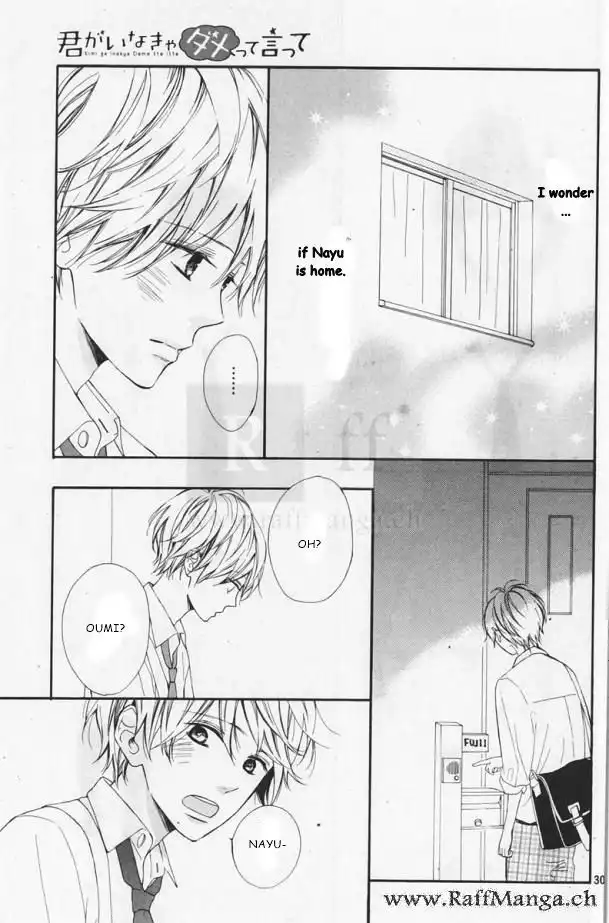 Kimi ga Inakya Dame tte Itte Chapter 5