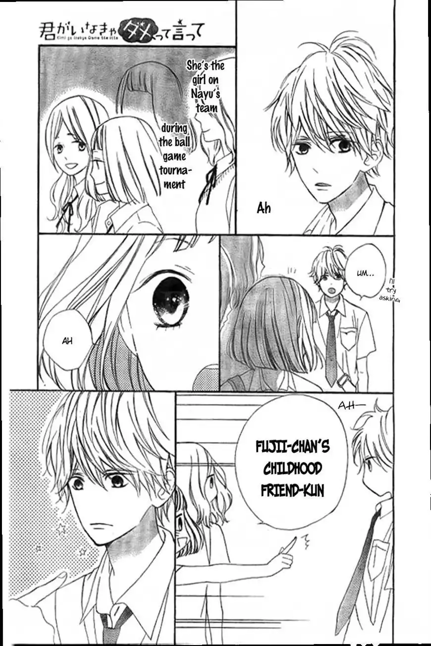 Kimi ga Inakya Dame tte Itte Chapter 7