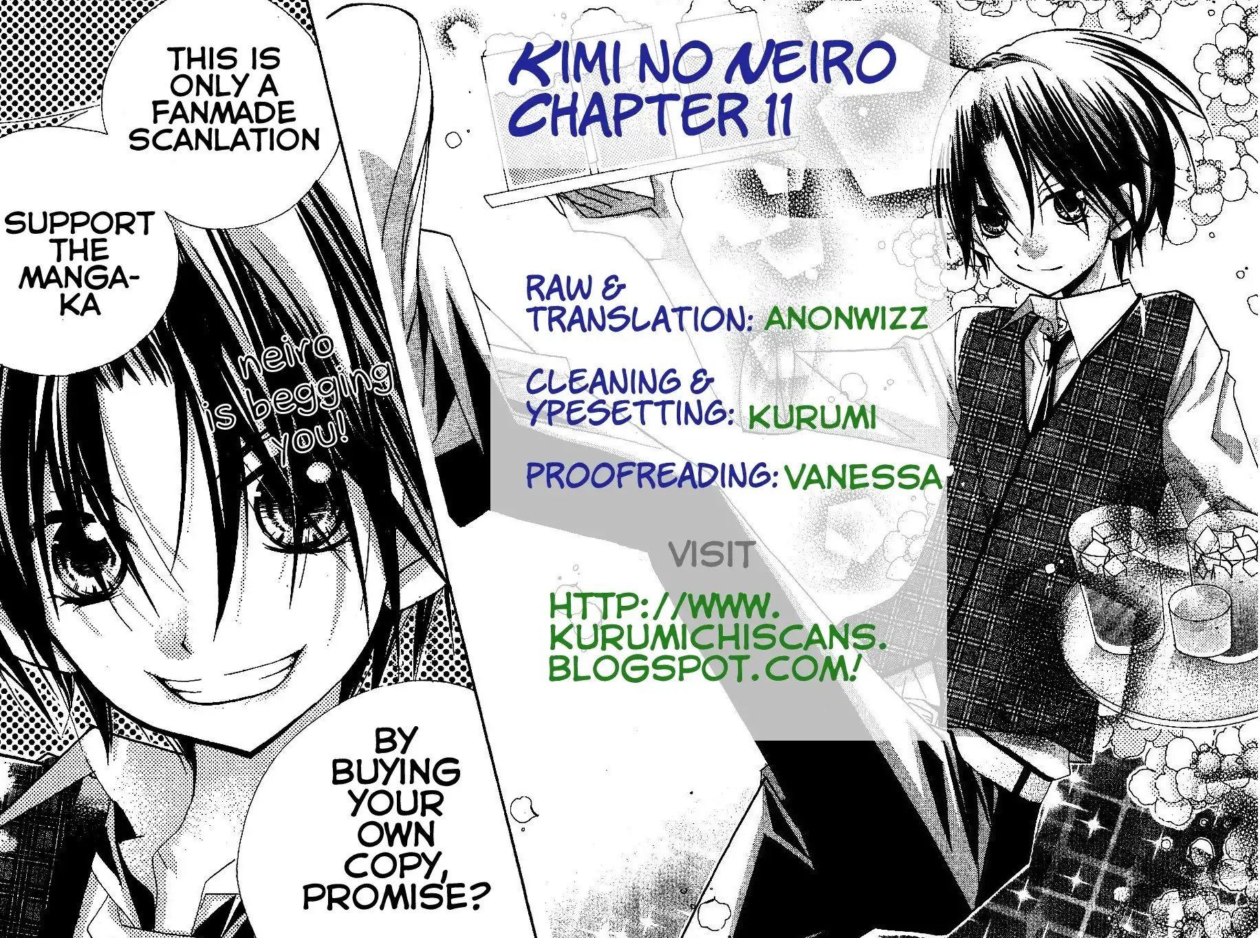 Kimi no Neiro Chapter 11