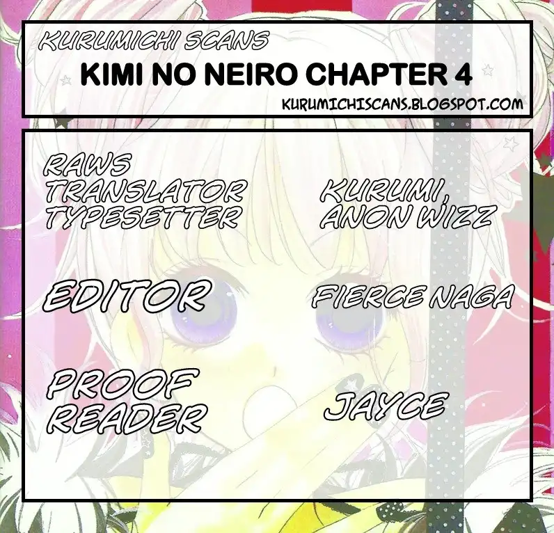 Kimi no Neiro Chapter 4