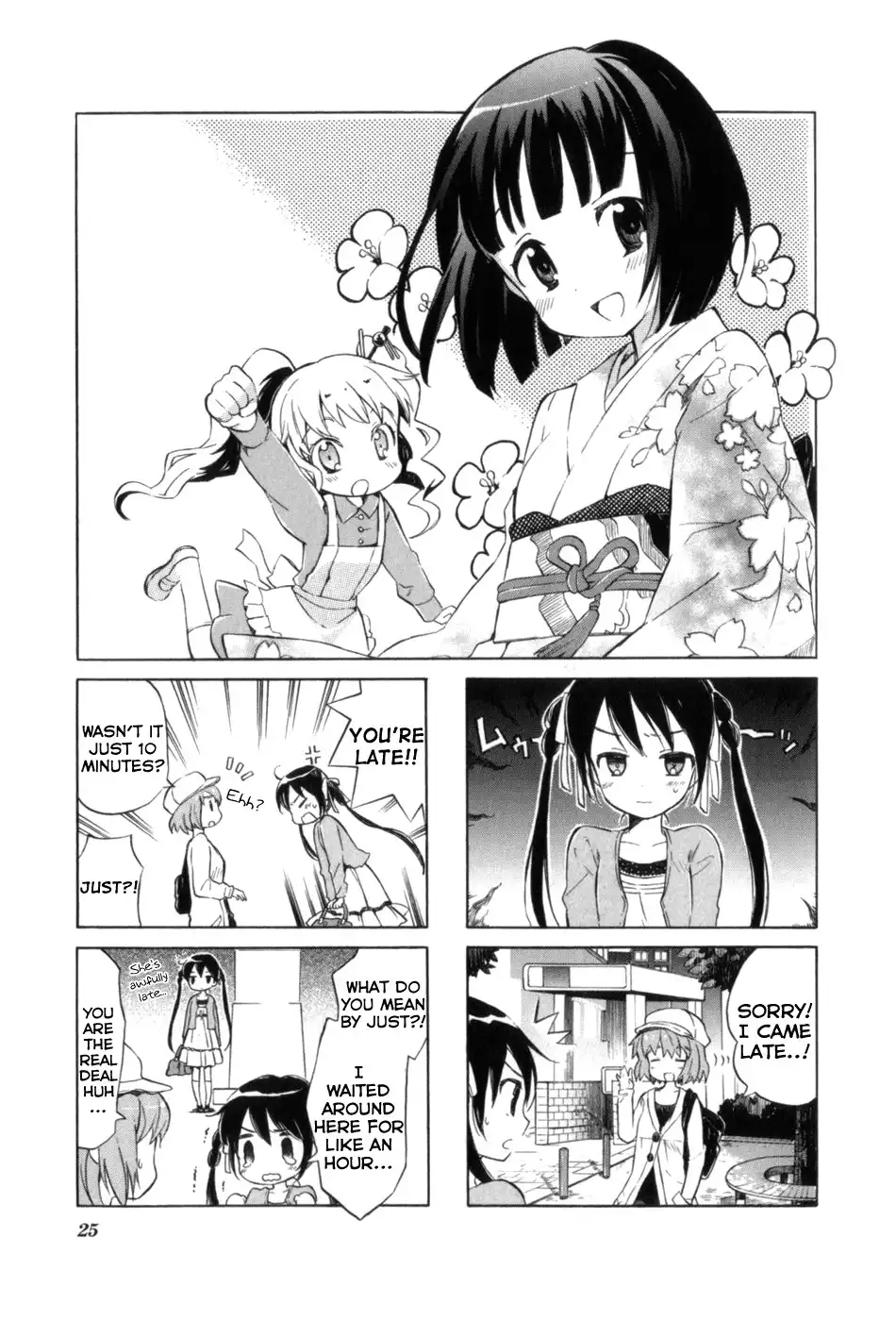 Kiniro Mosaic Chapter 1