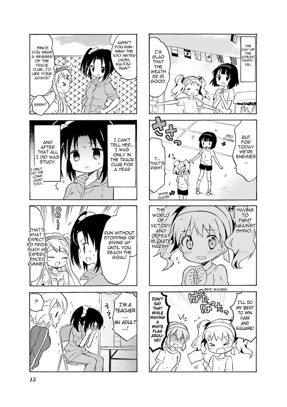 Kiniro Mosaic Chapter 3