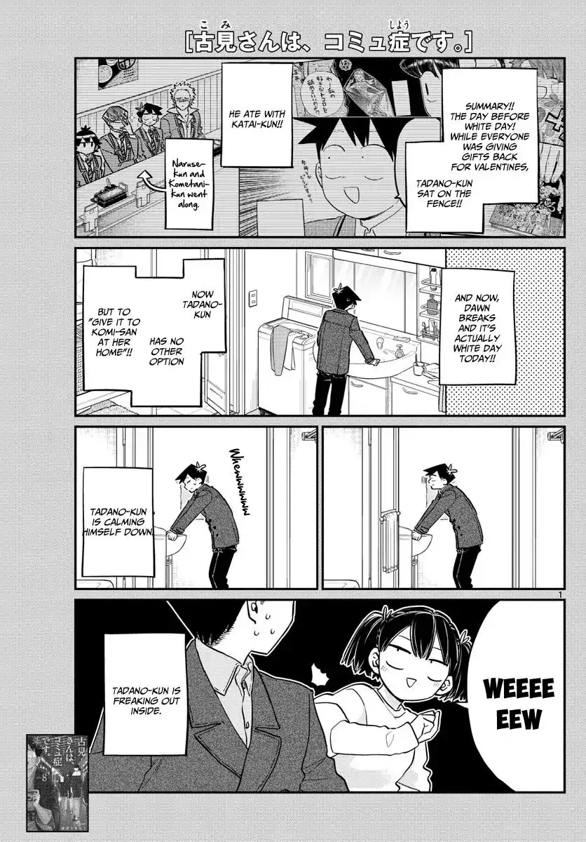 Komi-san wa Komyushou Desu Chapter 128