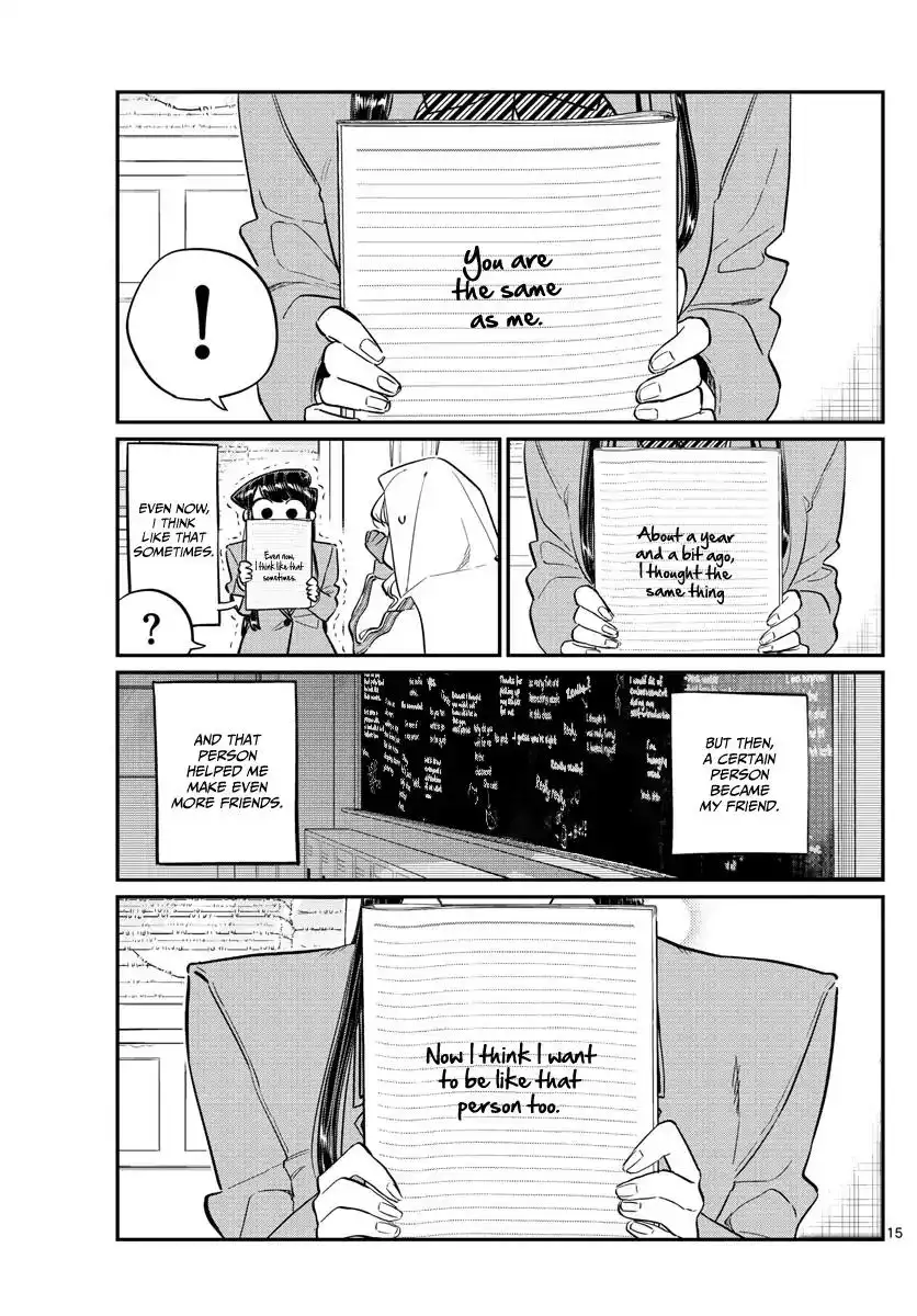 Komi-san wa Komyushou Desu Chapter 132