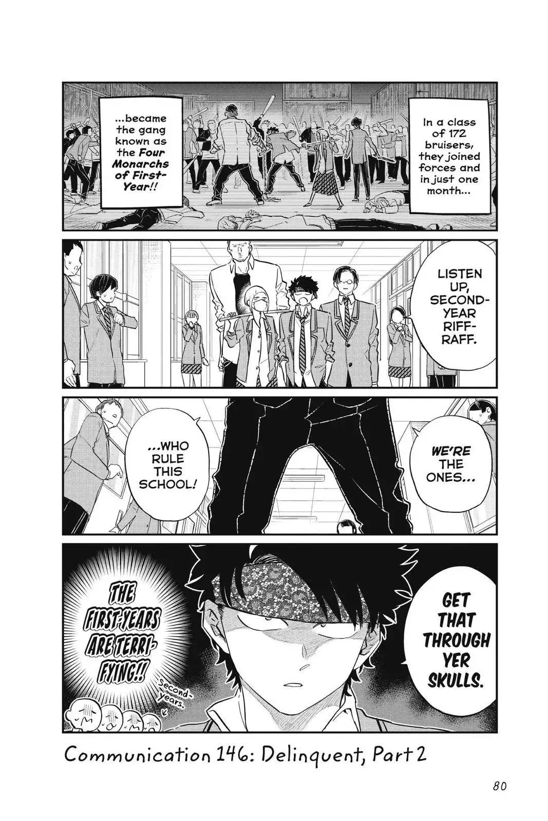 Komi-san wa Komyushou Desu Chapter 146