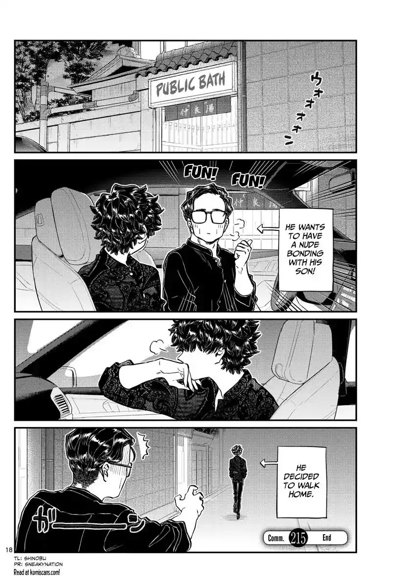 Komi-san wa Komyushou Desu Chapter 215