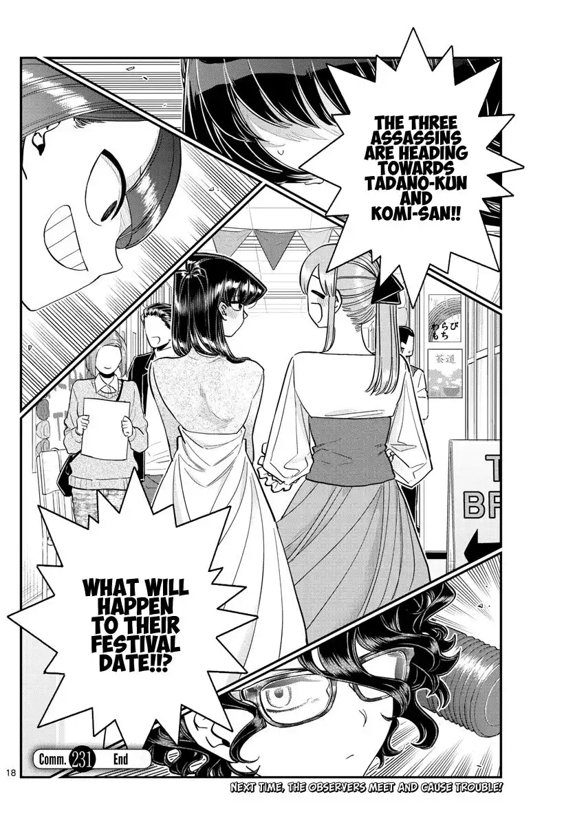 Komi-san wa Komyushou Desu Chapter 231