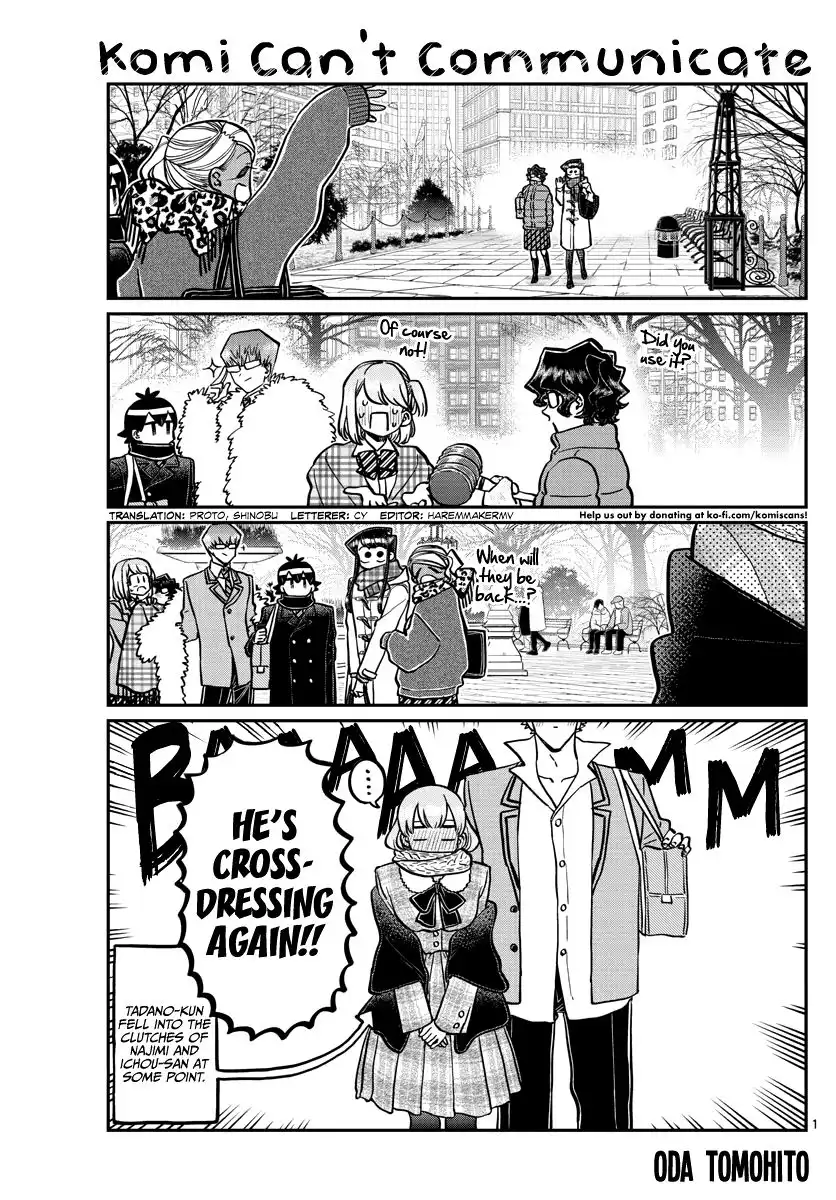 Komi-san wa Komyushou Desu Chapter 293