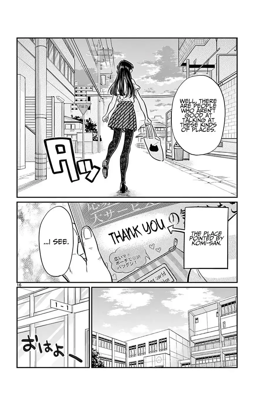 Komi-san wa Komyushou Desu Chapter 34