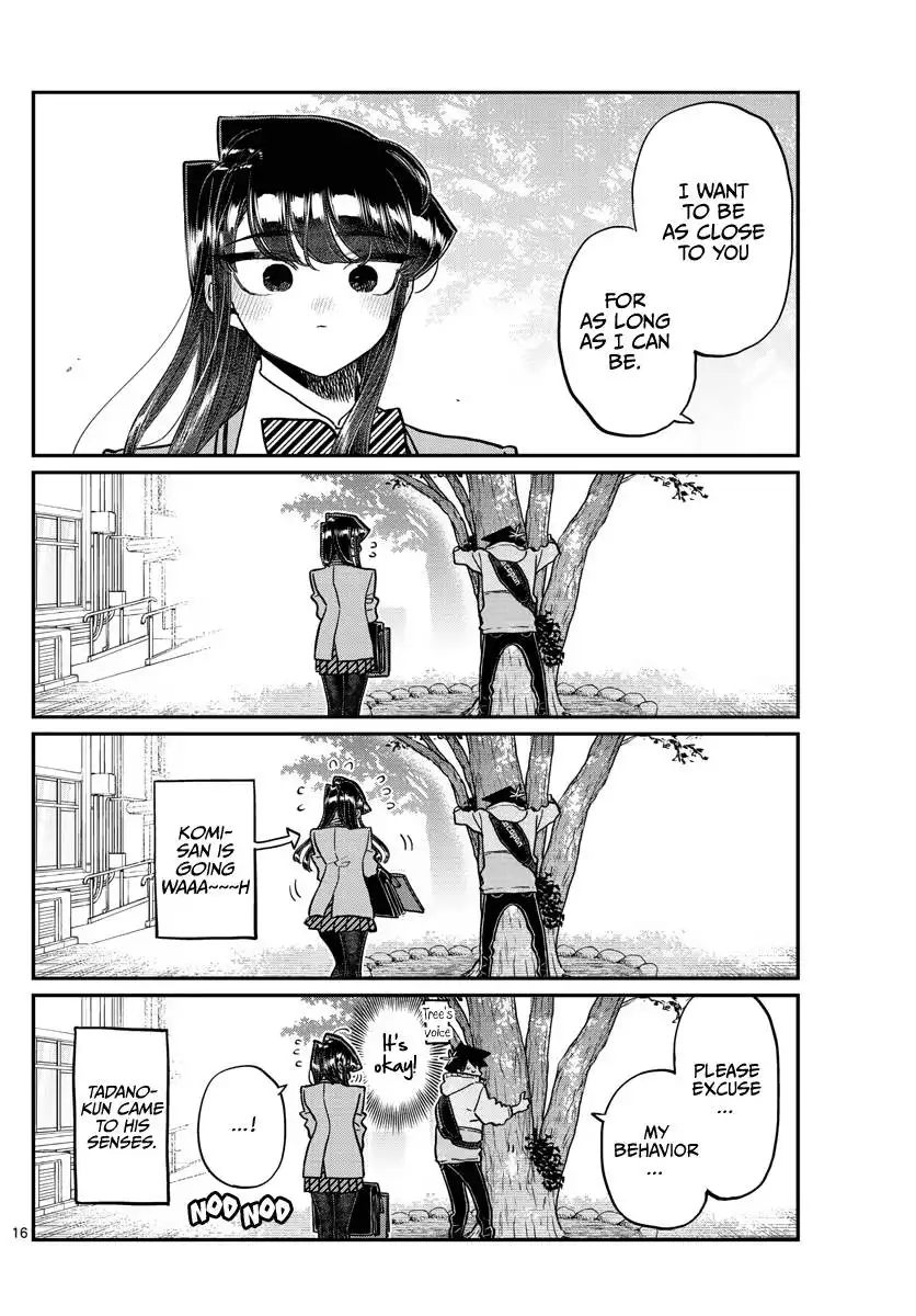 Komi-san wa Komyushou Desu Chapter 348