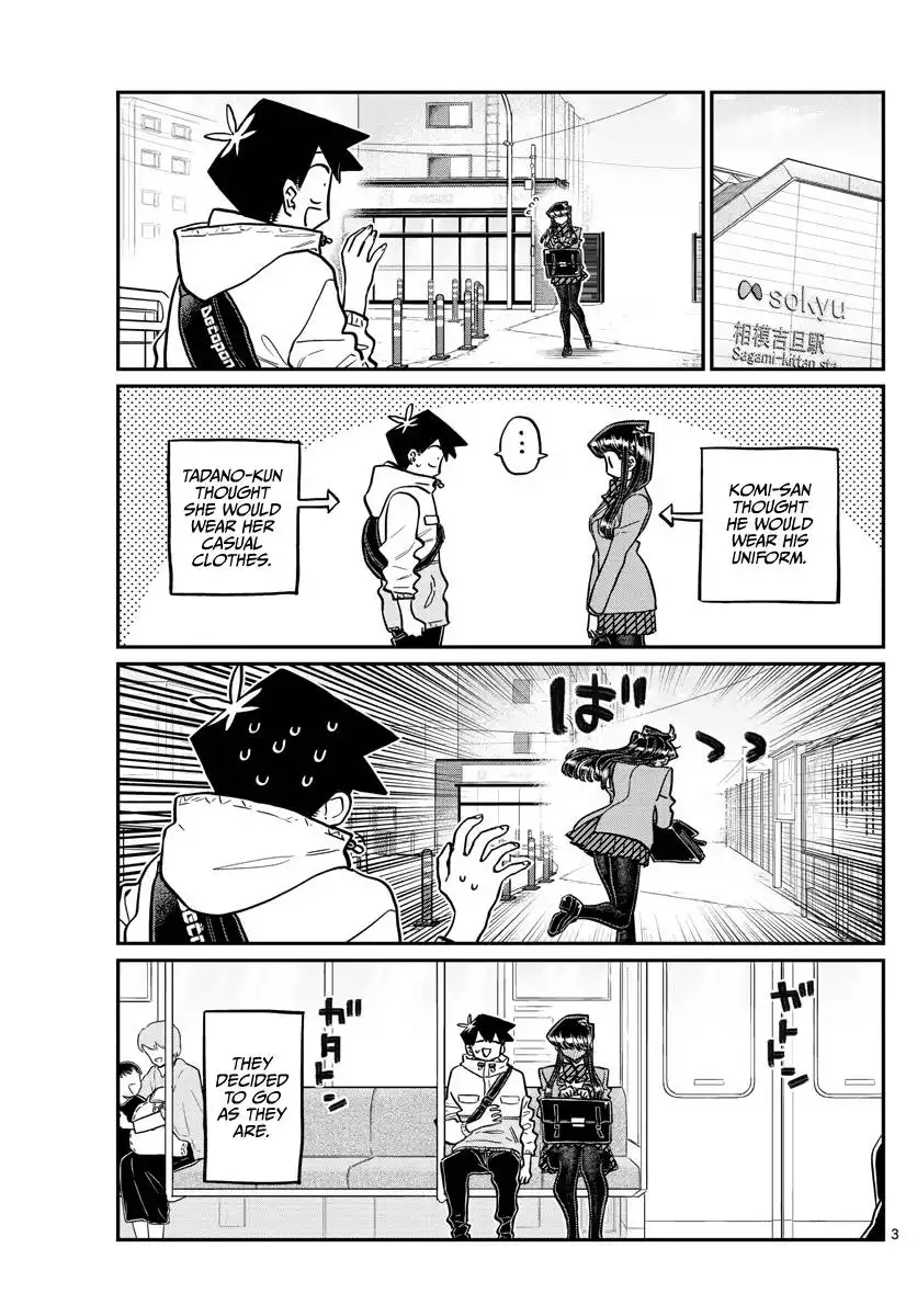 Komi-san wa Komyushou Desu Chapter 348