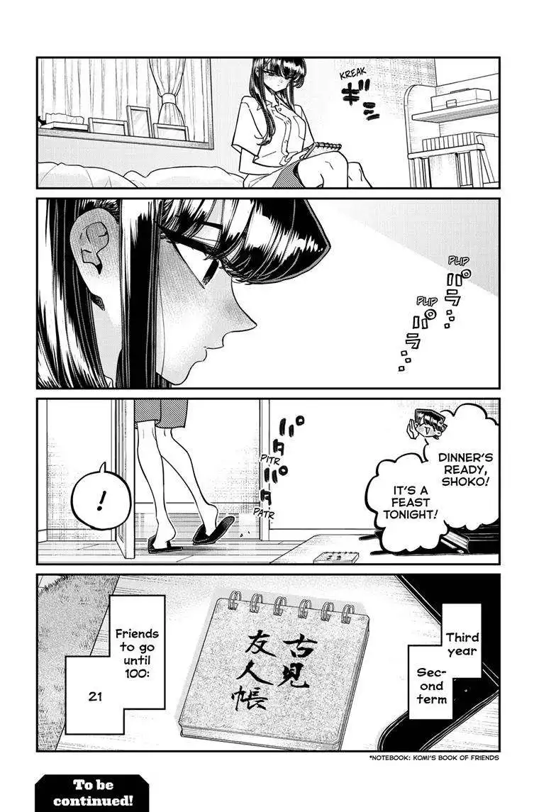 Komi-san wa Komyushou Desu Chapter 416