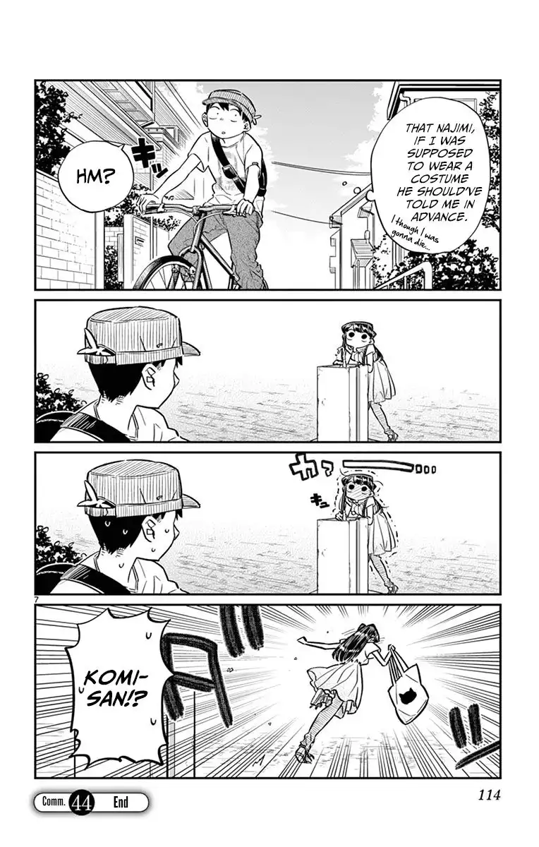 Komi-san wa Komyushou Desu Chapter 44