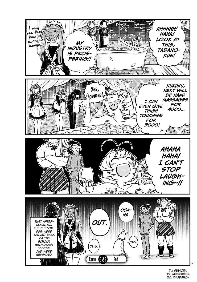 Komi-san wa Komyushou Desu Chapter 69