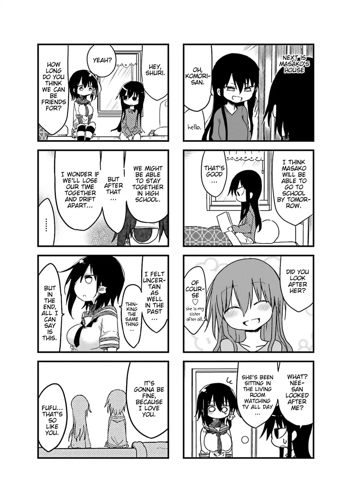 Komori-san wa Kotowarenai! Chapter 28