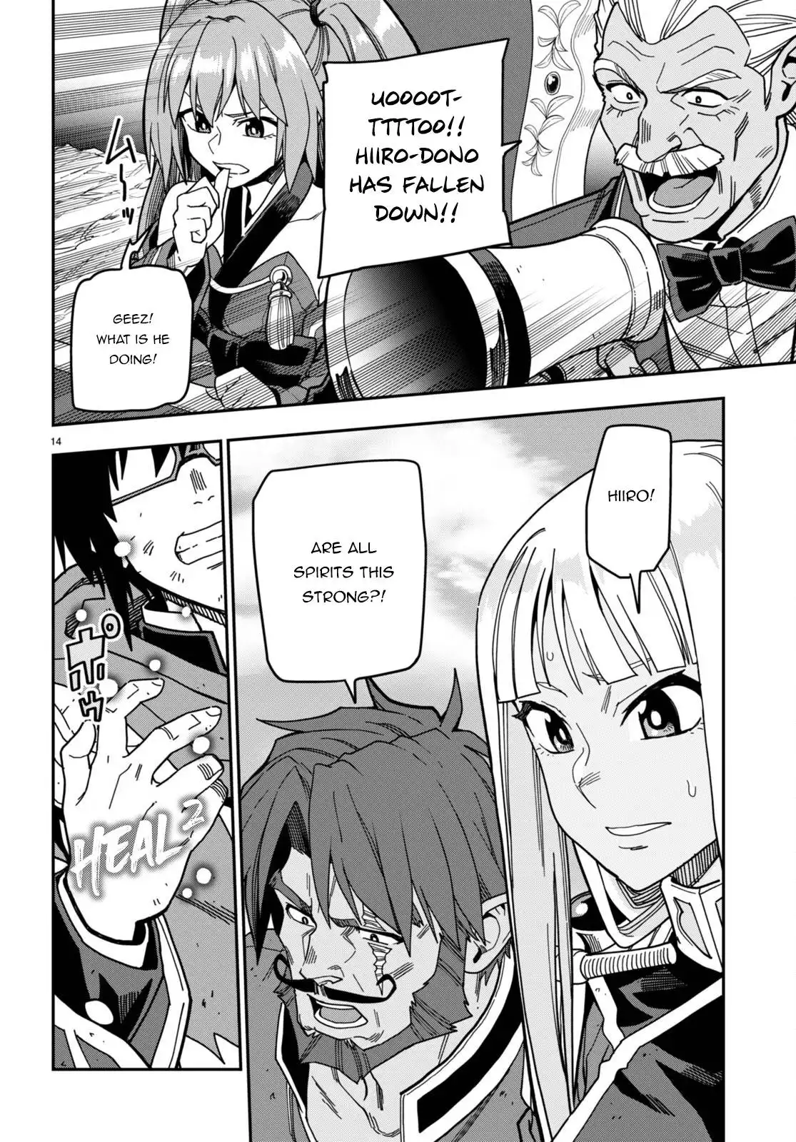 Konjiki no Moji Tsukai - Yuusha Yonin ni Makikomareta Unique Cheat Chapter 93