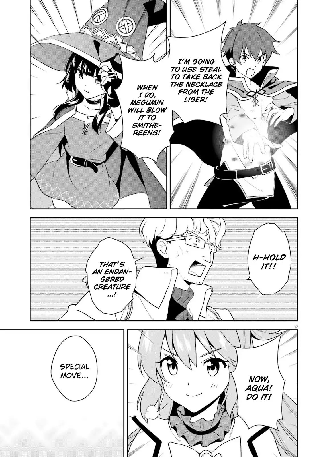 Kono Subarashii Sekai ni Bakuen wo! Chapter 25