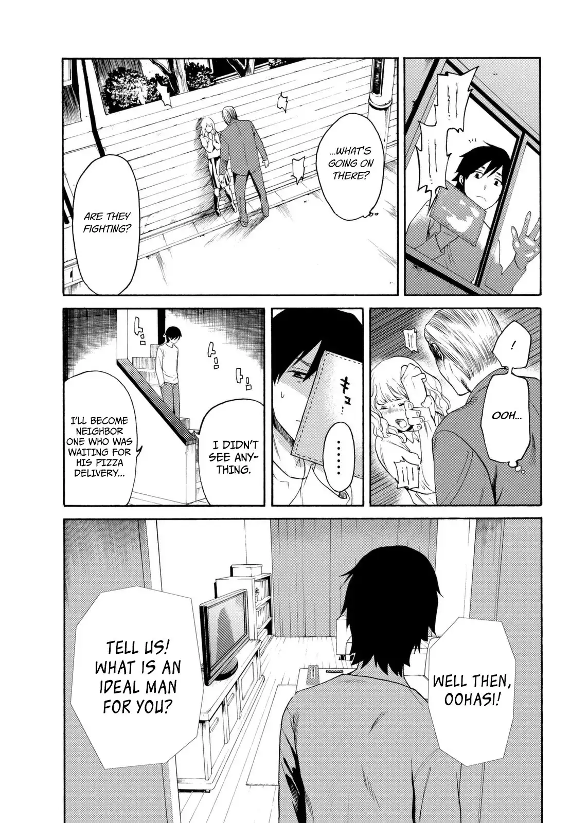 Konya wa Tsuki ga Kirei Desu ga, Toriaezu Shi ne Chapter 1