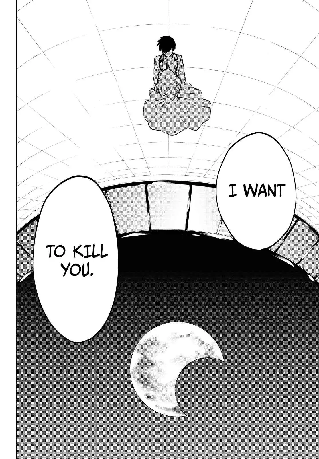 Konya wa Tsuki ga Kirei Desu ga, Toriaezu Shi ne Chapter 14